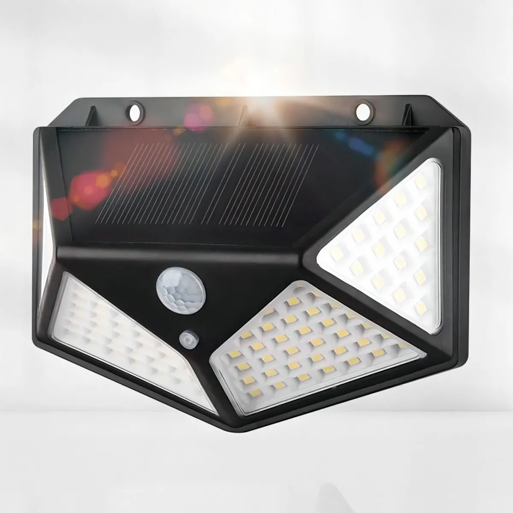 Lámpara Solar de 20W LED con Sensor de Movimiento
