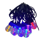 Extensión de 10m, 20 bombillos Led Solar 6W 08M