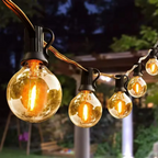Extensión 20 bombillos Led Solar Cristal Recargable 5m Cálida 011C